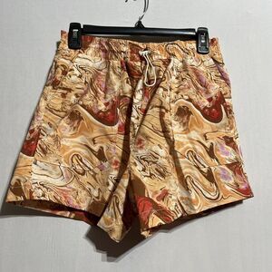 Alpine Design Fairview Shorts Women's Small Multi Mesh Lined‎ Pockets Drawstring